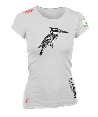 Pied Kingfisher Ladies Shirt