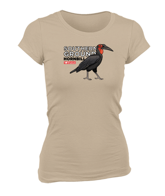 Southern Ground Hornbill Name Ladies Shirt