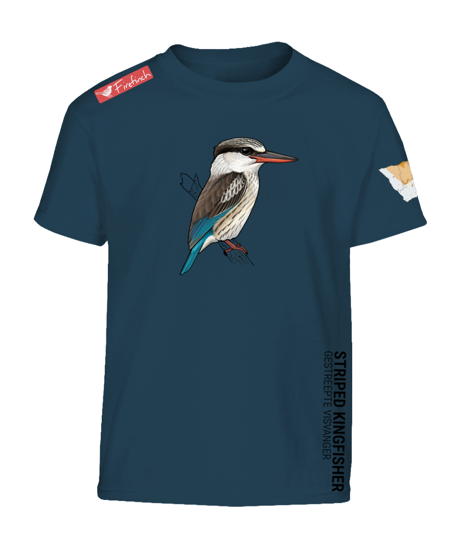 Striped Kingfisher Kids Shirt