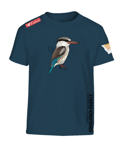 Striped Kingfisher Kids Shirt