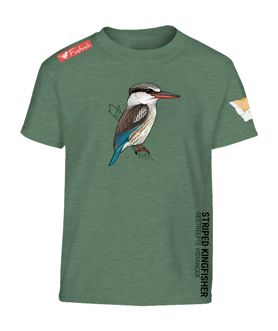 Striped Kingfisher Kids Shirt