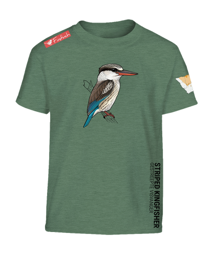 Striped Kingfisher Kids Shirt