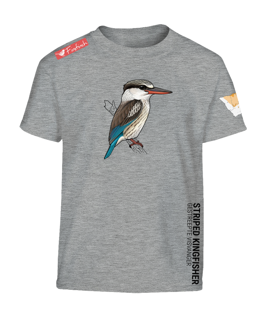 Striped Kingfisher Kids Shirt