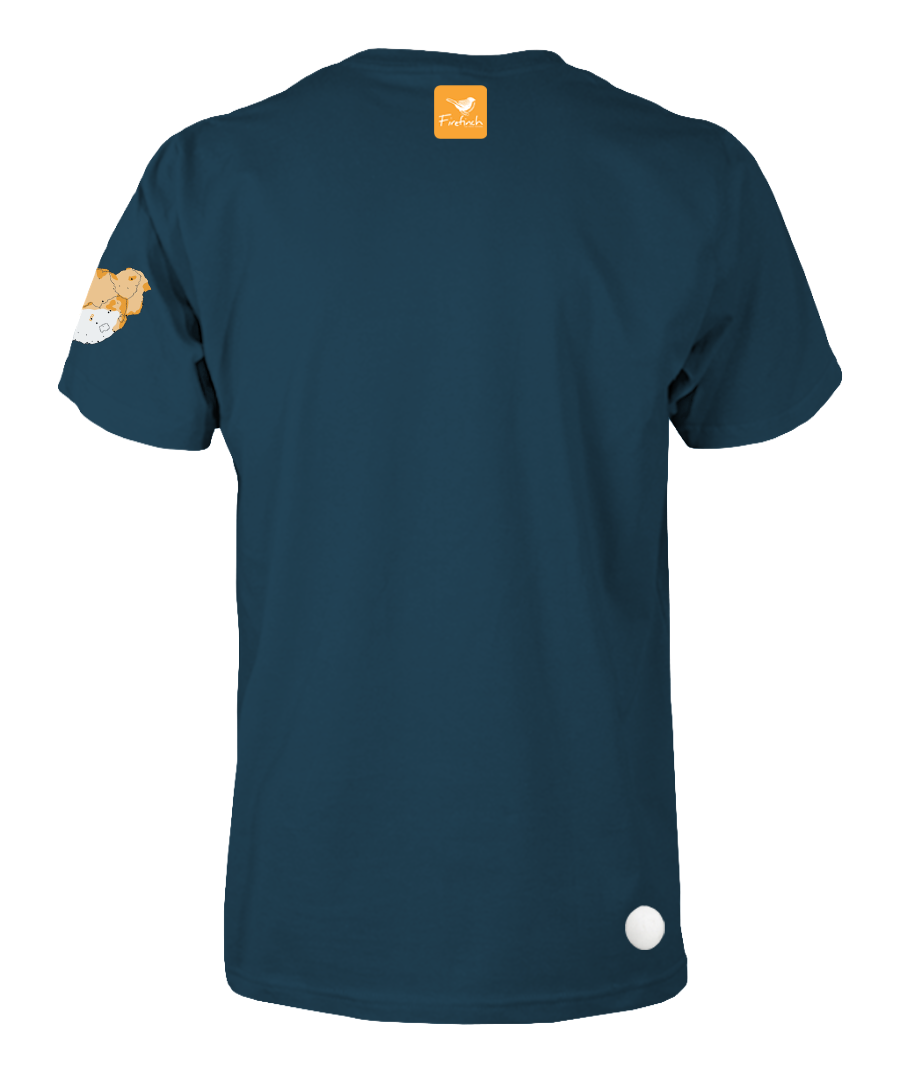 Striped Kingfisher Mens Shirt
