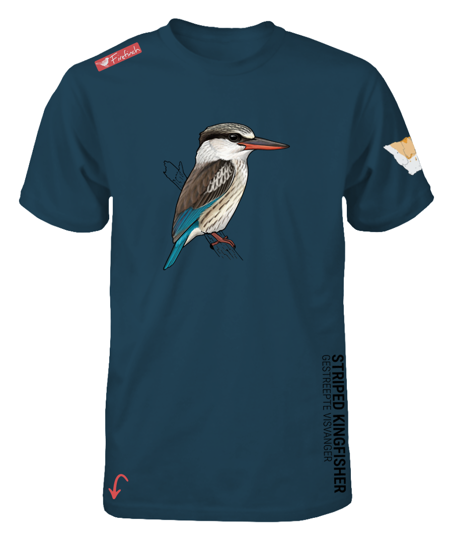Striped Kingfisher Mens Shirt