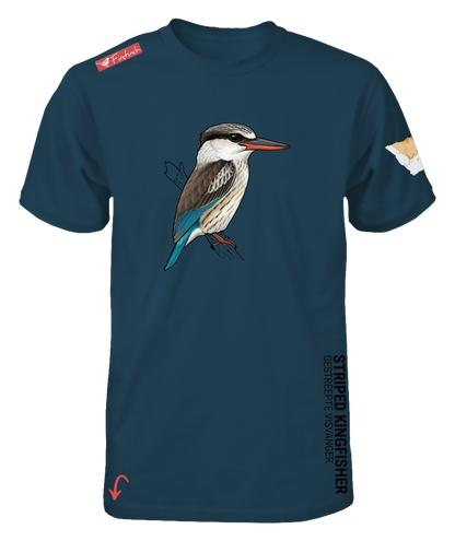 Striped Kingfisher Mens Shirt