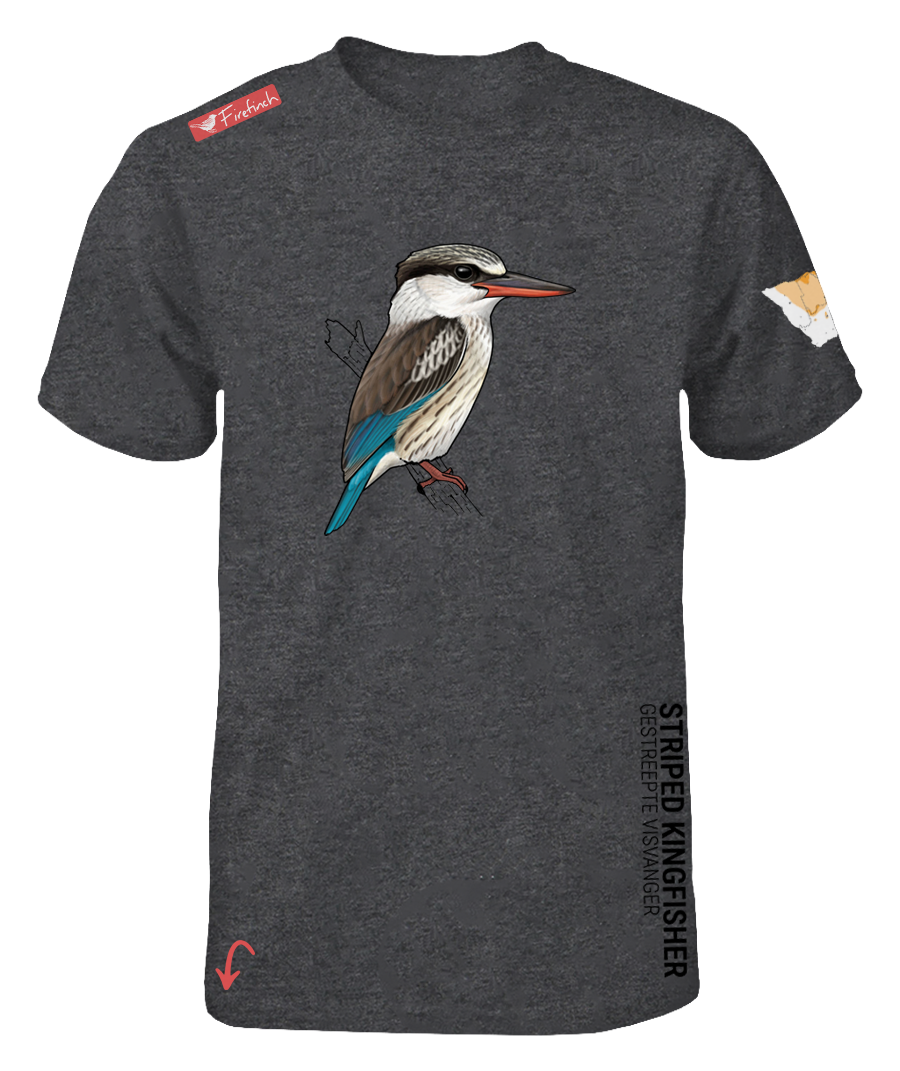 Striped Kingfisher Mens Shirt