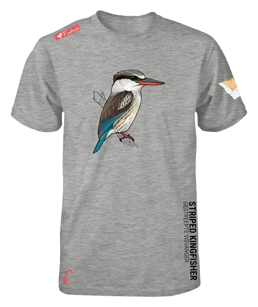 Striped Kingfisher Mens Shirt