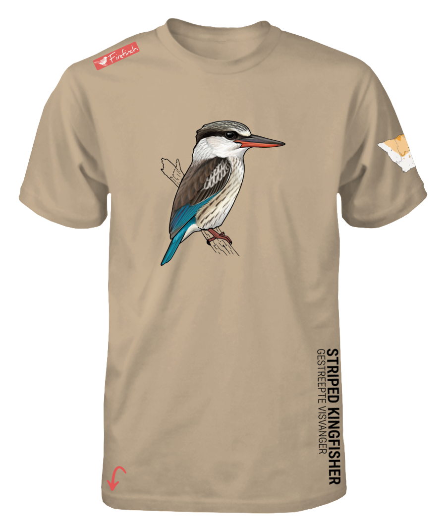 Striped Kingfisher Mens Shirt