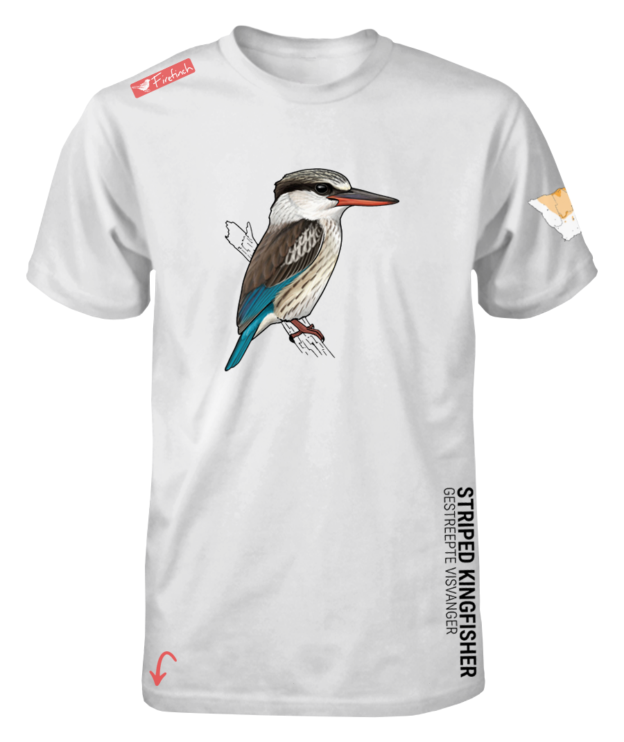 Striped Kingfisher Mens Shirt