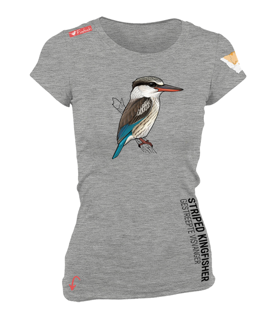 Striped Kingfisher Ladies Shirt