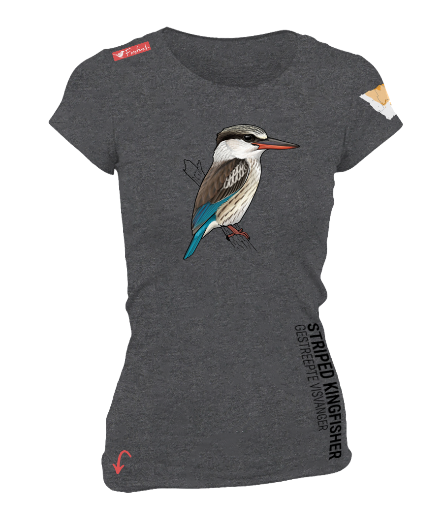 Striped Kingfisher Ladies Shirt
