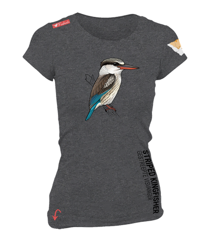 Striped Kingfisher Ladies Shirt