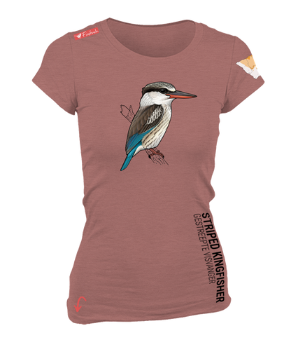 Striped Kingfisher Ladies Shirt