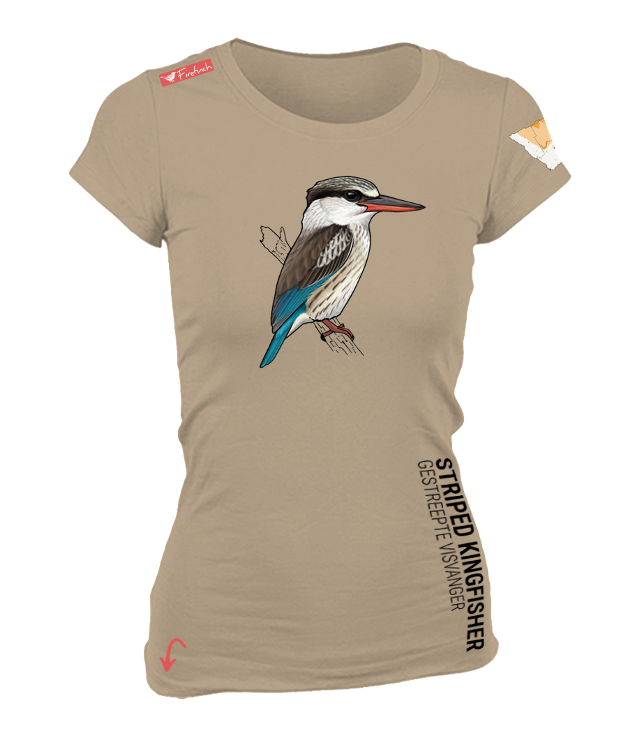 Striped Kingfisher Ladies Shirt