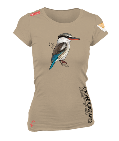 Striped Kingfisher Ladies Shirt