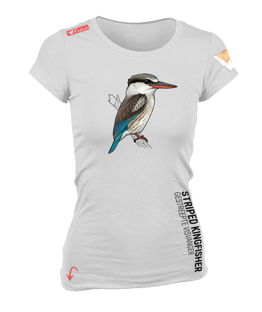 Striped Kingfisher Ladies Shirt
