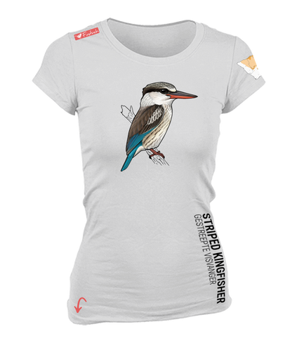 Striped Kingfisher Ladies Shirt