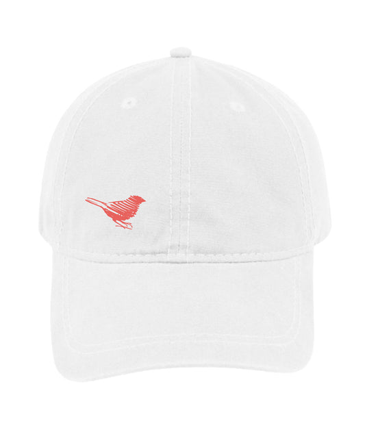Canvas Tracker Cap - White
