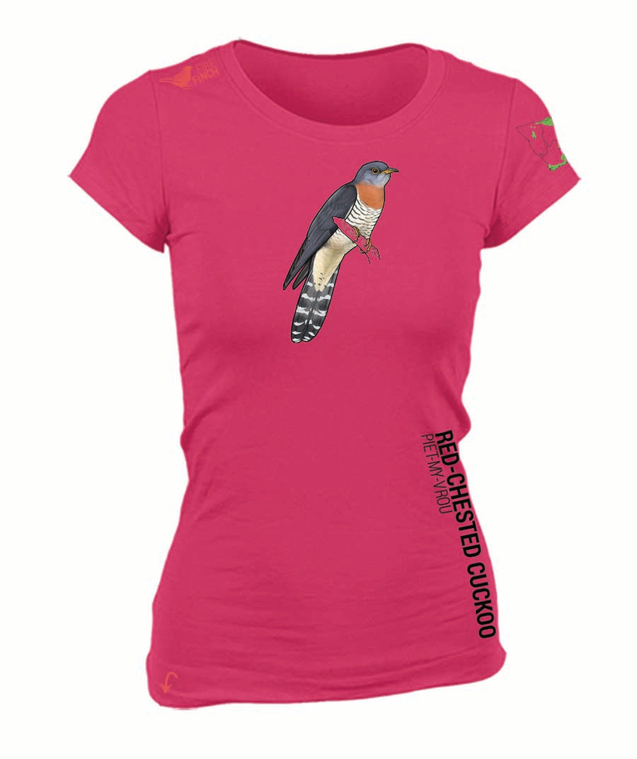 Red-Chested Cucoo Ladies Shirt