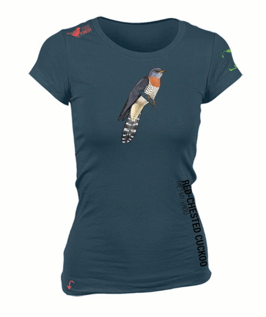 Red-Chested Cucoo Ladies Shirt