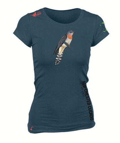 Red-Chested Cucoo Ladies Shirt