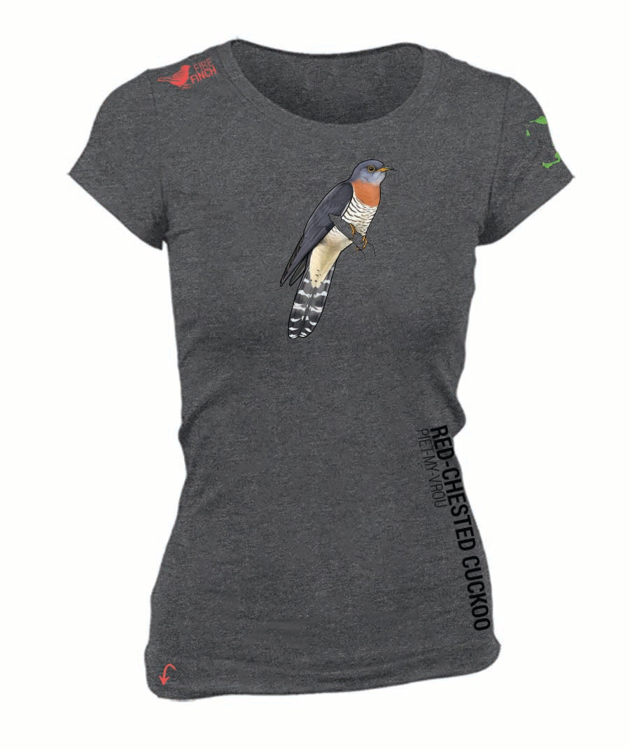 Red-Chested Cucoo Ladies Shirt