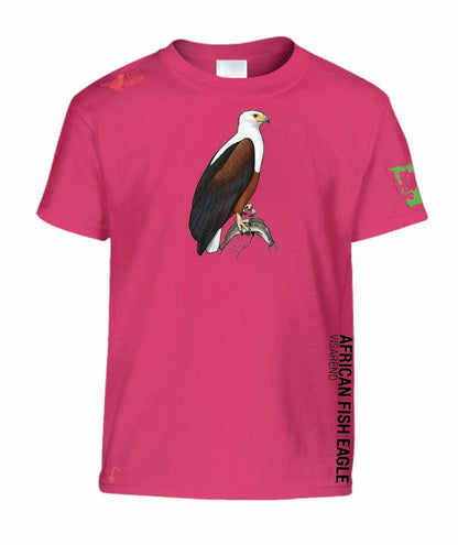 African Fish Eagle Kids Shirt