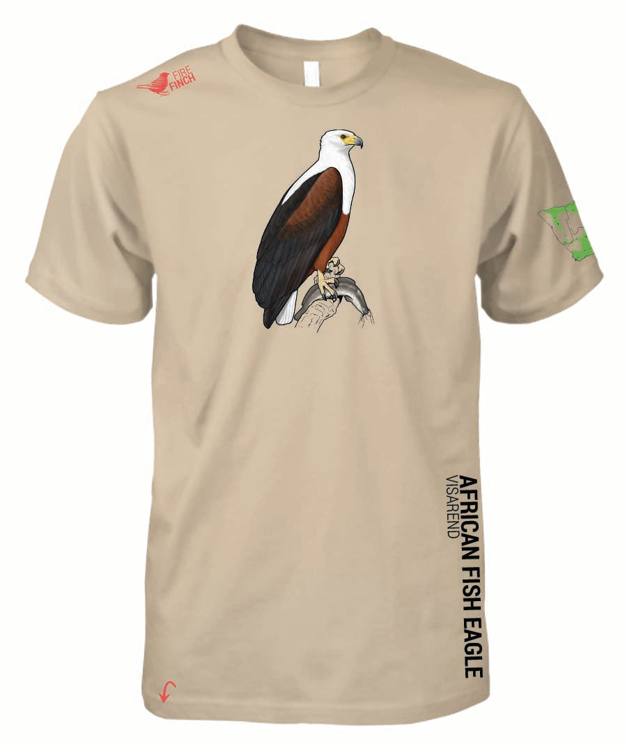 African Fish Eagle Mens Shirt