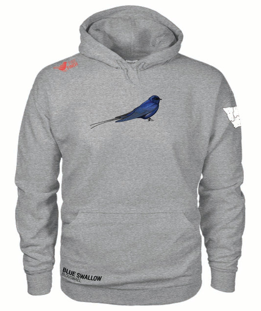 Blue Swallow Unisex Hoodies