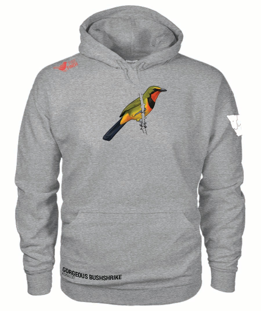 Gorgeous Bushshrike Unisex Hoodies