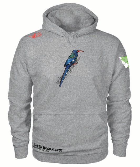 Green Wood-Hoopoe  Unisex Hoodies