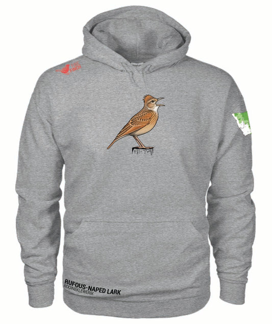 Rufous-Naped Lark Unisex Hoodies