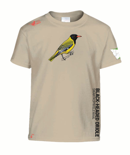 Black-headed Oriole Kids Shirt