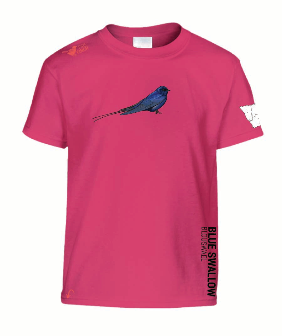 Blue Swallow Kids Shirt