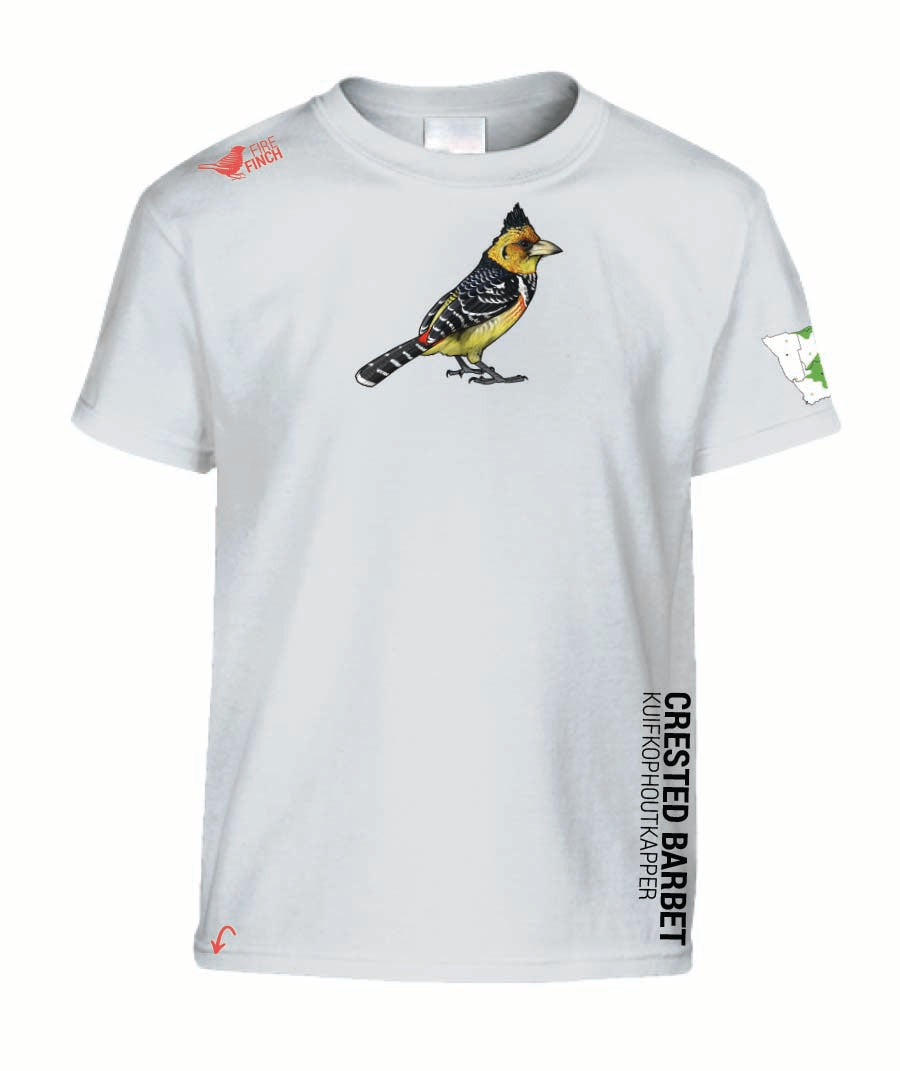 Crested Barbet Kids Shirt