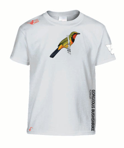 Gorgeous Bushshrike Kids Shirt