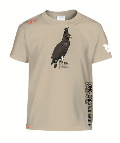 Long-Crested Eagle Kids Shirt