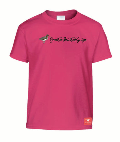 Greater Painted Snipe Name Kids Shirt
