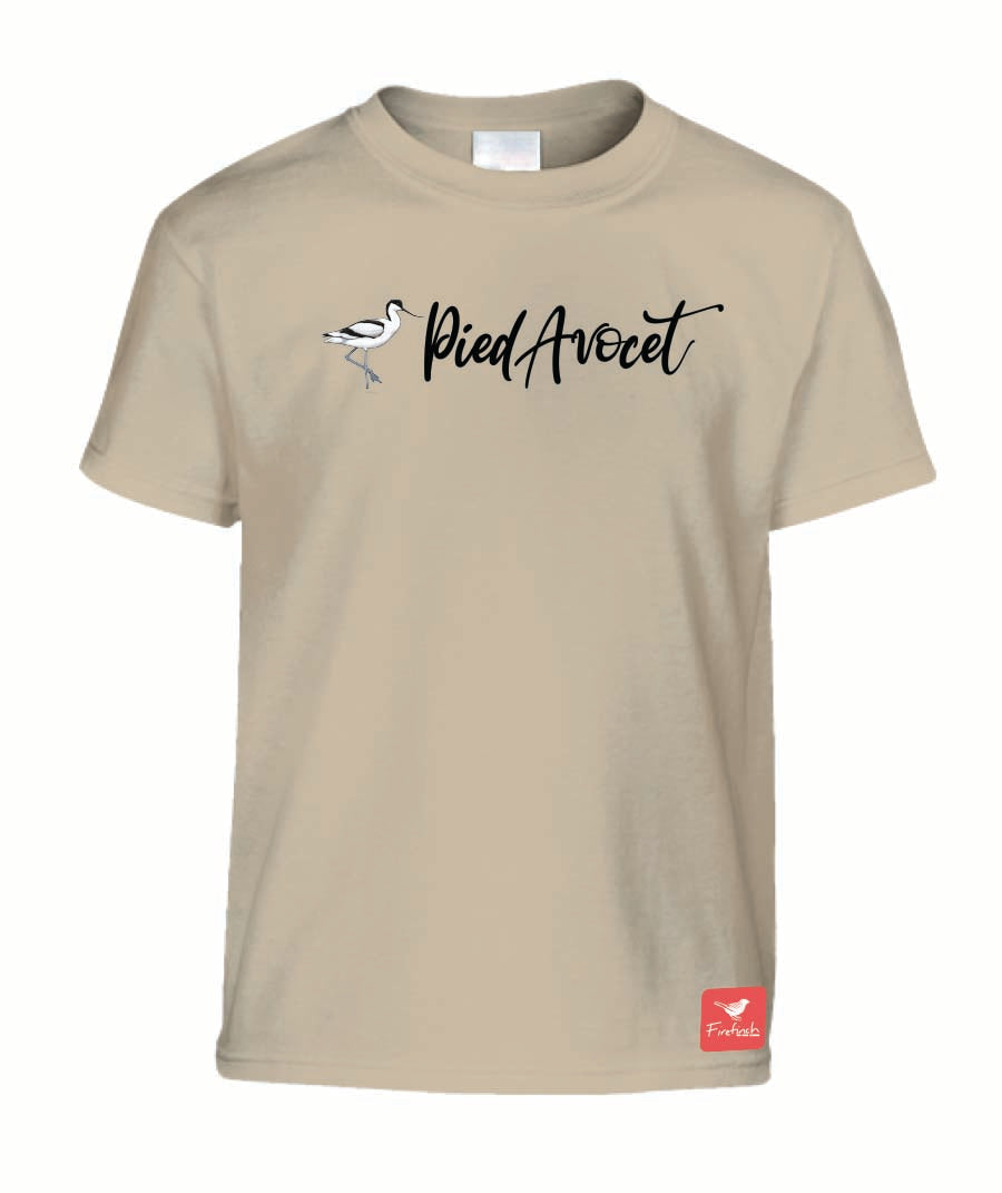 Pied Avocet Name Kids Shirt