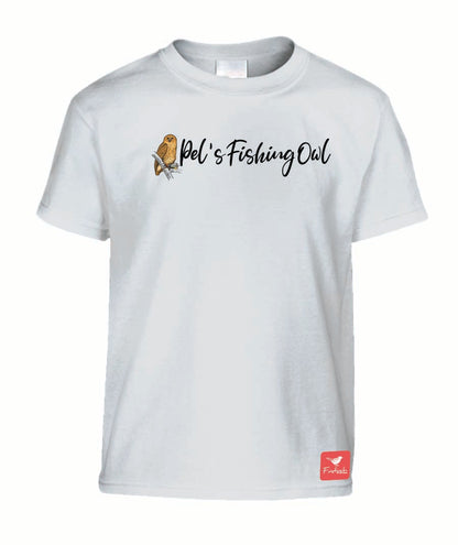 Pel's Fishing Owl Name Kids Shirt