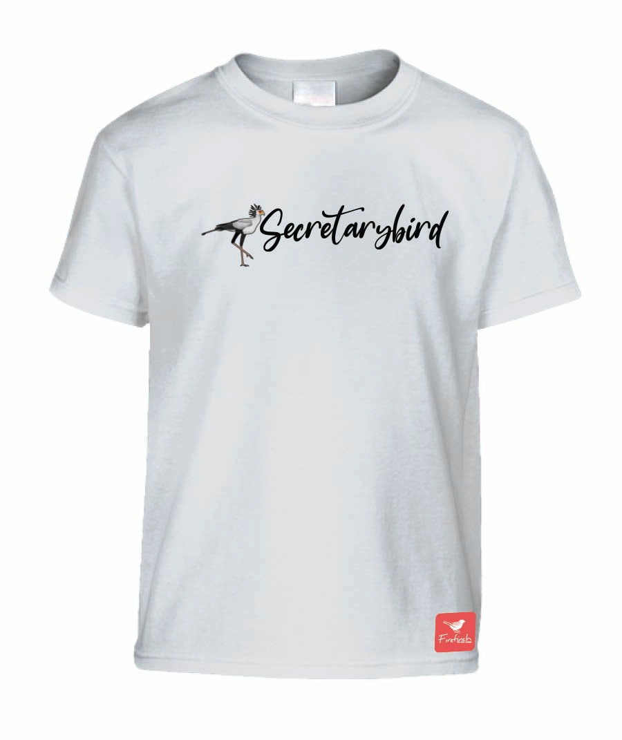 Secretarybird Name Kids Shirt