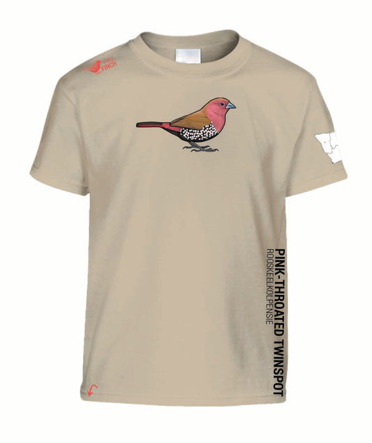 Pink-Throated Twinspot Kids Shirt