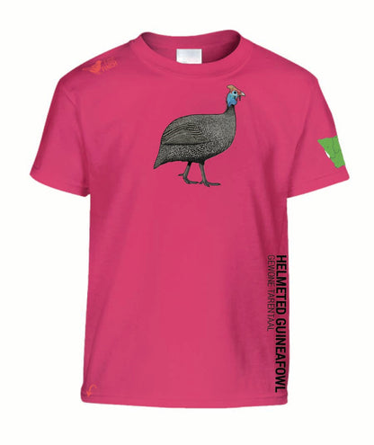 Helmeted Guineafowl Kids Shirt