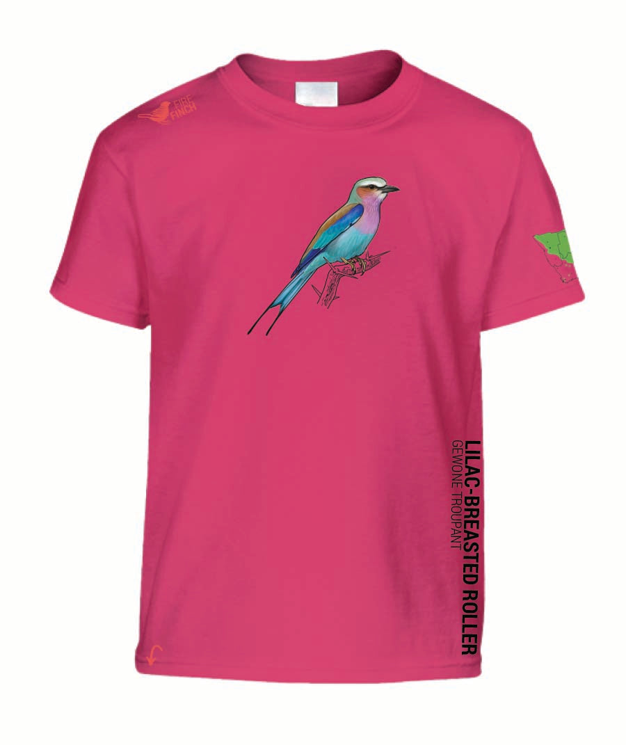 Lilac-Breasted Roller Kids Shirt