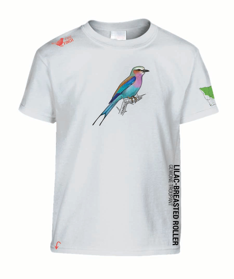 Lilac-Breasted Roller Kids Shirt