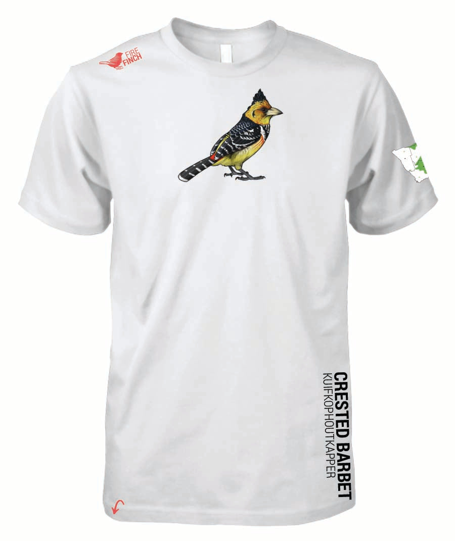 Crested Barbet Mens Shirt