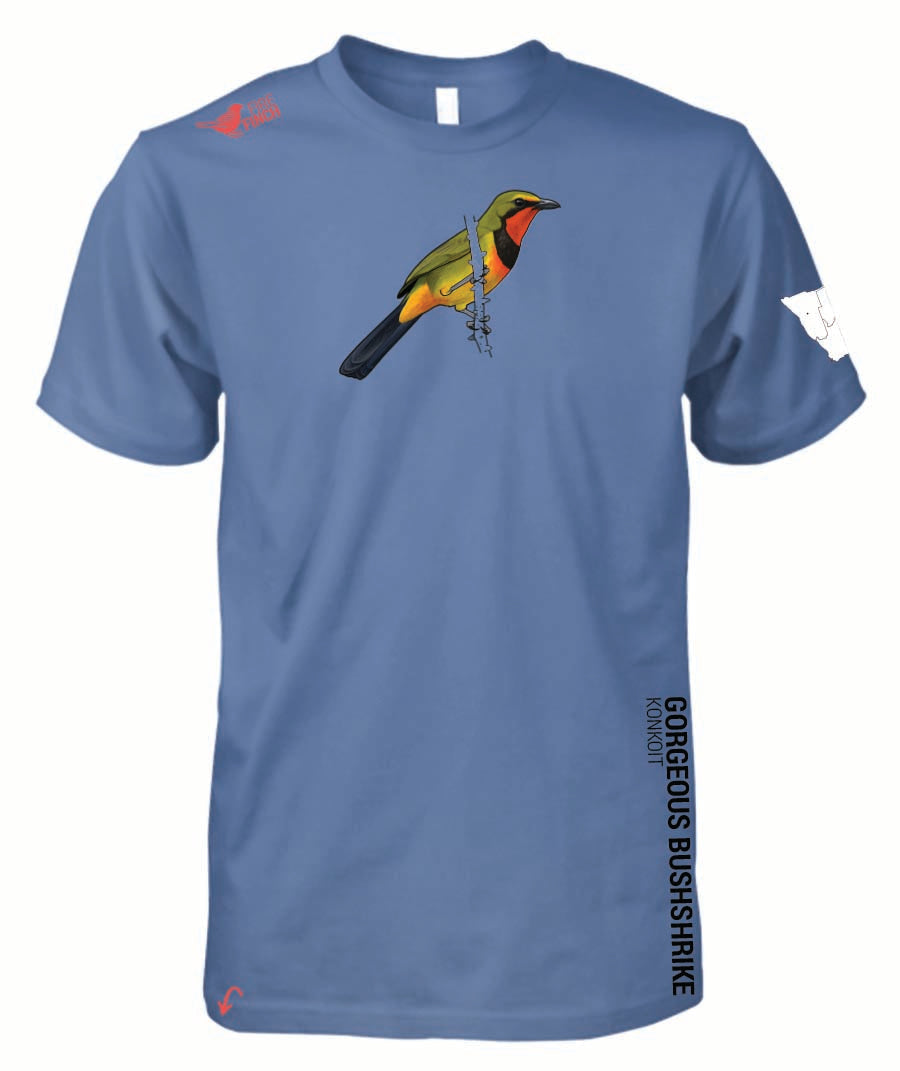 Gorgeous Bushshrike Mens Shirt