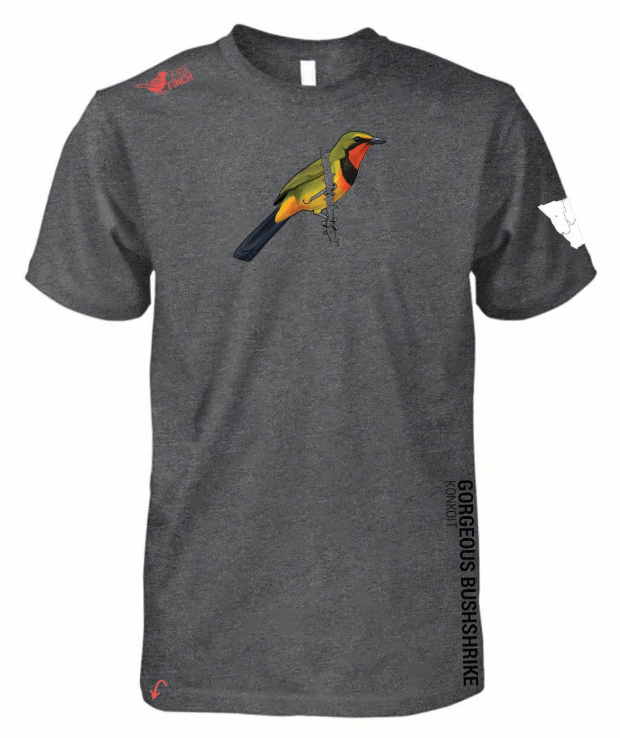 Gorgeous Bushshrike Mens Shirt