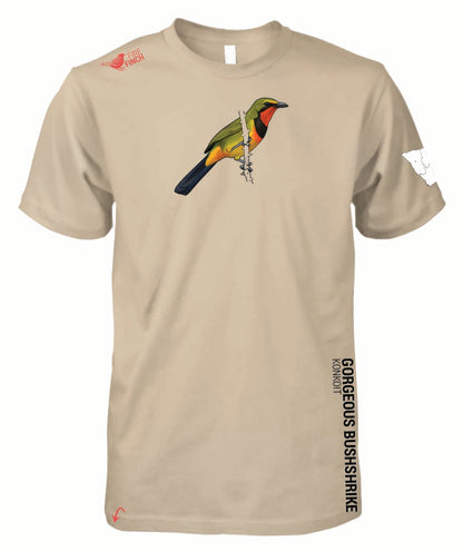 Gorgeous Bushshrike Mens Shirt